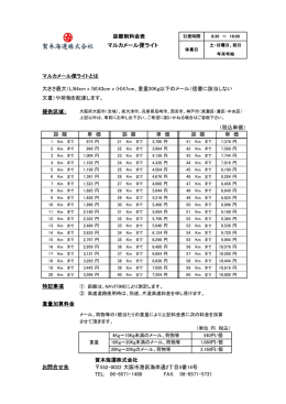 マルカメール便ライト