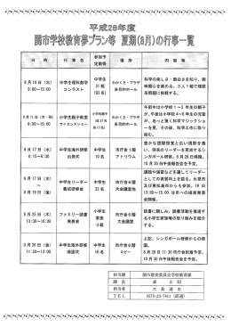 学校教育夢プラン・8月の予定(ファイル名：05 サイズ：694.23