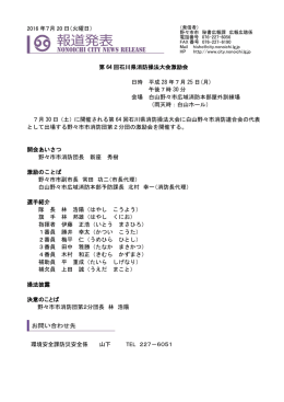 報道発表（PDFファイル）