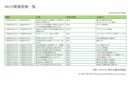 開催情報一覧をPDFで開く