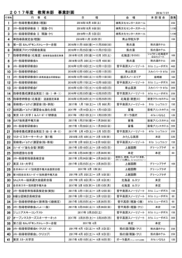 2017年度 教育本部 事業計画