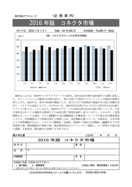 2016 年版 コネクタ市場