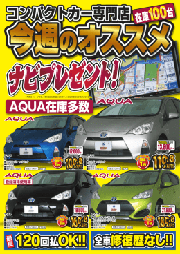 コンパクトカー専門店