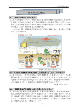 原子力防災Q＆A