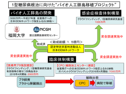 1型糖尿病根治に向けた&ldquo;バイオ人工膵島移植プロジェクト&rdquo; 臨床体制構築