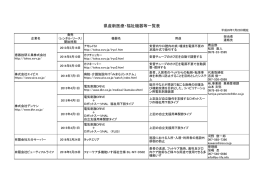 県産新医療・福祉機器等一覧表 - 大分県医療ロボット・機器産業協議会