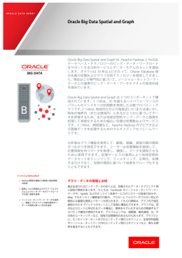 Oracle Big Data Spatial and Graph