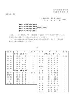 特別臨時 - 茨城県弓道連盟