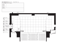 客席サスペンションライトバトン ／中割り幕） 操作卓 （上下移動可能）