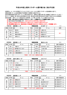 1部2部3部実年部 - 上尾市ソフトボール協会