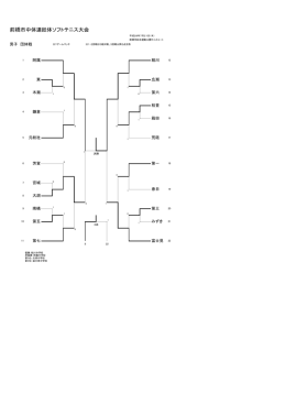ソフトテニス団体 - 前橋市中学校体育連盟