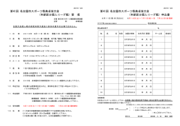 第41回 名古屋市スポーツ祭典卓球大会 - 新日本スポーツ連盟 愛知卓球