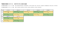下都賀栃木吹奏楽フェスティバル H28年7月16日（土）栃木文化会館