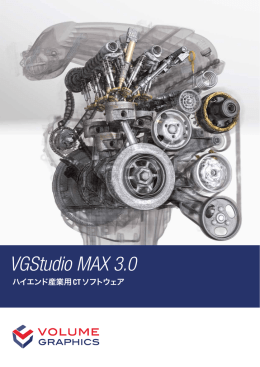 VGStudio MAX 3.0 - Volume Graphics