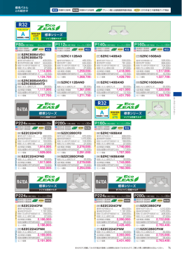 店舗・オフィスエアコン スカイエア 2016/03発行 74p S－ラウンドフロー