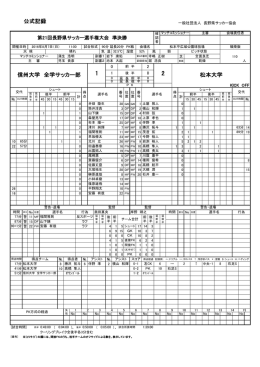 2016/08/07 準決勝公式記録