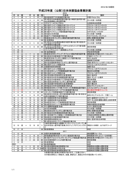 2016年度事業計画