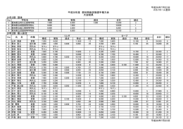 少年2部 団体 少年2部 個人総合 平成28年度 愛知県新体操選手権大会