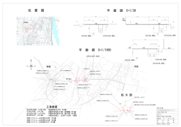 平 面 図 S=1/1000 平 面 図 S=1/30 位 置 図