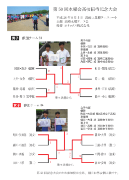 第 50 回水曜会高校招待記念大会