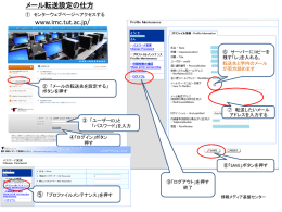 メール転送方法