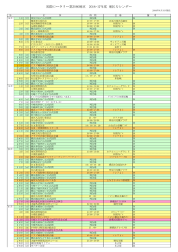 カレンダー - nifty