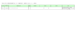 平成28年4月版医科診療行為マスター登録内容の一部変更（H28．8．2