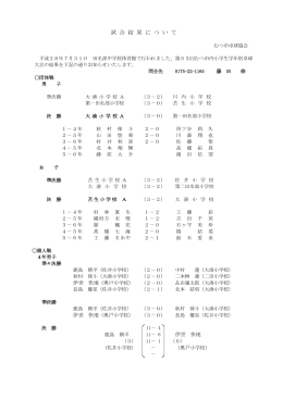Taro-第53回む つ 市 内 小 学