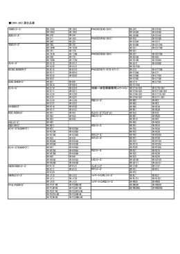 CWA-26C 適合品番 1000ｼﾘｰｽﾞ PASSO(E43・E41) 200ｼﾘｰｽﾞ PASSO