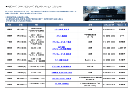 クラビノーバ CVP-700シリーズ デモンストレーション スケジュール