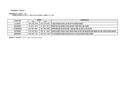 【車両輸送のご用命先】 自動車輸送のご用命先 一覧 お客様の所在地に