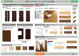 内装ドア・クロゼット・シューズボックス・床・階段