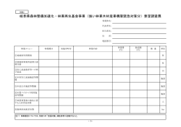 岐阜県森林整備加速化・林業再生基金事業（強い林業木材産業構築緊急