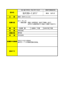羽犬塚ﾊｰﾓﾆｶｸﾗﾌﾞ