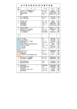 太子町平成28年8月行事予定表（PDF：185.5KB）