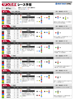 8/7(日)