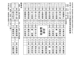 8月御影堂常在説教表(PDFファイル)