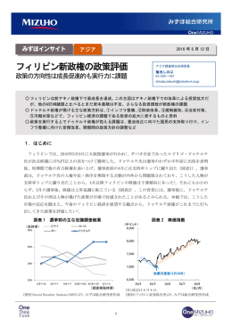 フィリピン新政権の政策評価