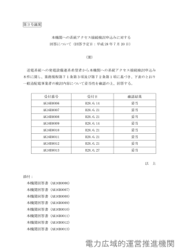 146KB - 電力広域的運営推進機関