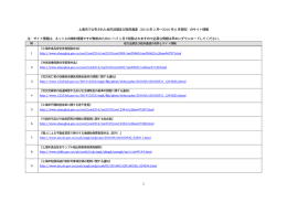 1 上海市で公布された地方法規及び政府通達（2016 年2 月～2016 年6