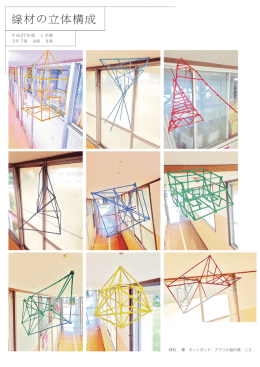 線材の立体構成