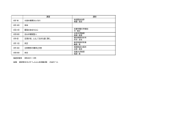 8・9月の日程印刷 PDF表示