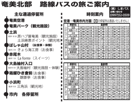 奄美北部 路線バスの旅ご案内