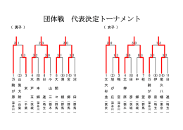 団体代表決定T