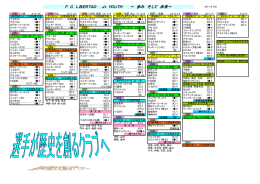 F．C．LIBERTAD Jr．YOUTH &sim; 歩み そして 未来&sim;