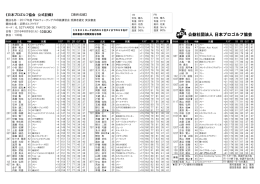 こちら - 日本プロゴルフ協会