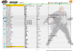 レイジドライブ 中・中・特殊動作 - TEKKEN OFFICIAL