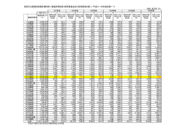 芸術文化経費決算集計額内訳＜都道府県総表（教育委員会及び首長