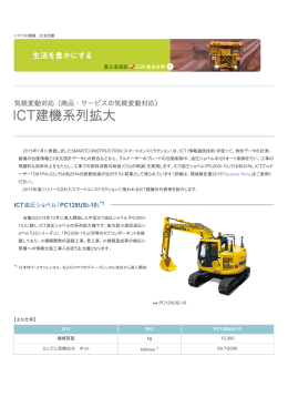 ICT油圧ショベル｢PC128USi10｣*1