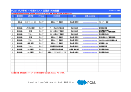 PGM 求人情報 ＜中国エリア＞ 正社員・契約社員